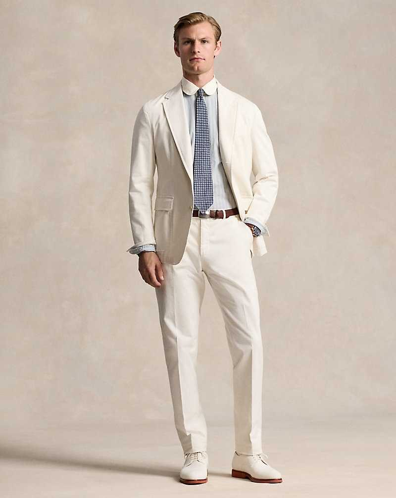 Camisas Formales Ralph Lauren Classic Fit Striped Hombre Blue/White | TBOEQSI-26 - vista 3