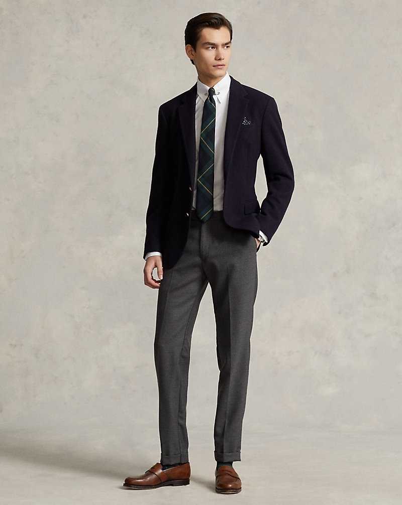 Camisas Formales Ralph Lauren Custom Fit Oxford Hombre Blancos | BWACZVN-07 - vista 3