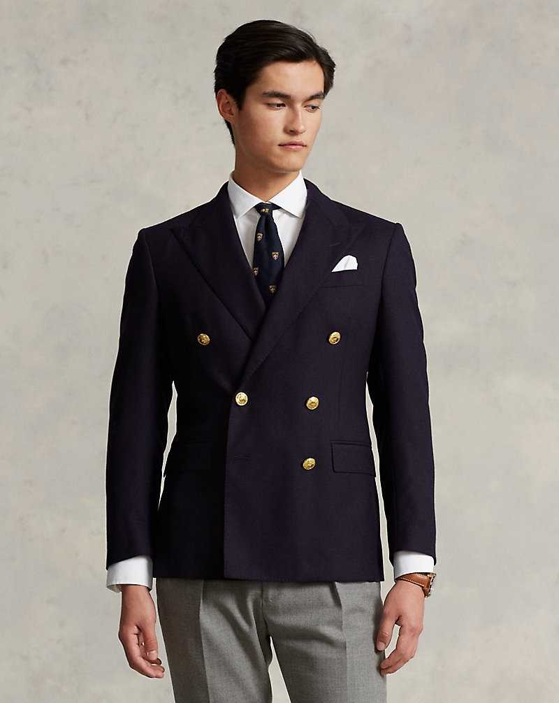 Camisas Formales Ralph Lauren Custom Fit Poplin Hombre Blancos | AUQMFHS-13 - vista 1