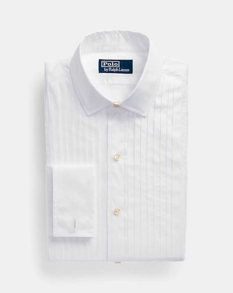 Camisas Formales Ralph Lauren Custom Fit French Cuff Tuxedo Hombre Blancos | UFJCPEL-59 - vista 2