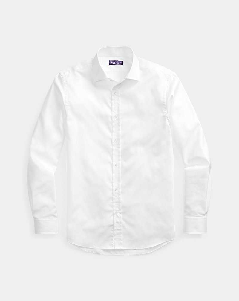 Camisas Formales Ralph Lauren Easy Care Twill Hombre Blancos | DNUPECZ-04 - vista 2