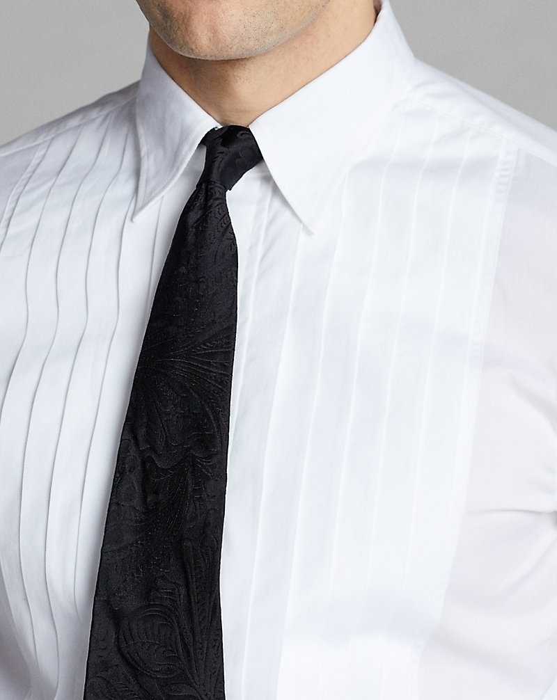Camisas Formales Ralph Lauren French Cuff Tuxedo Hombre Blancos | QPRHTOM-63 - vista 5