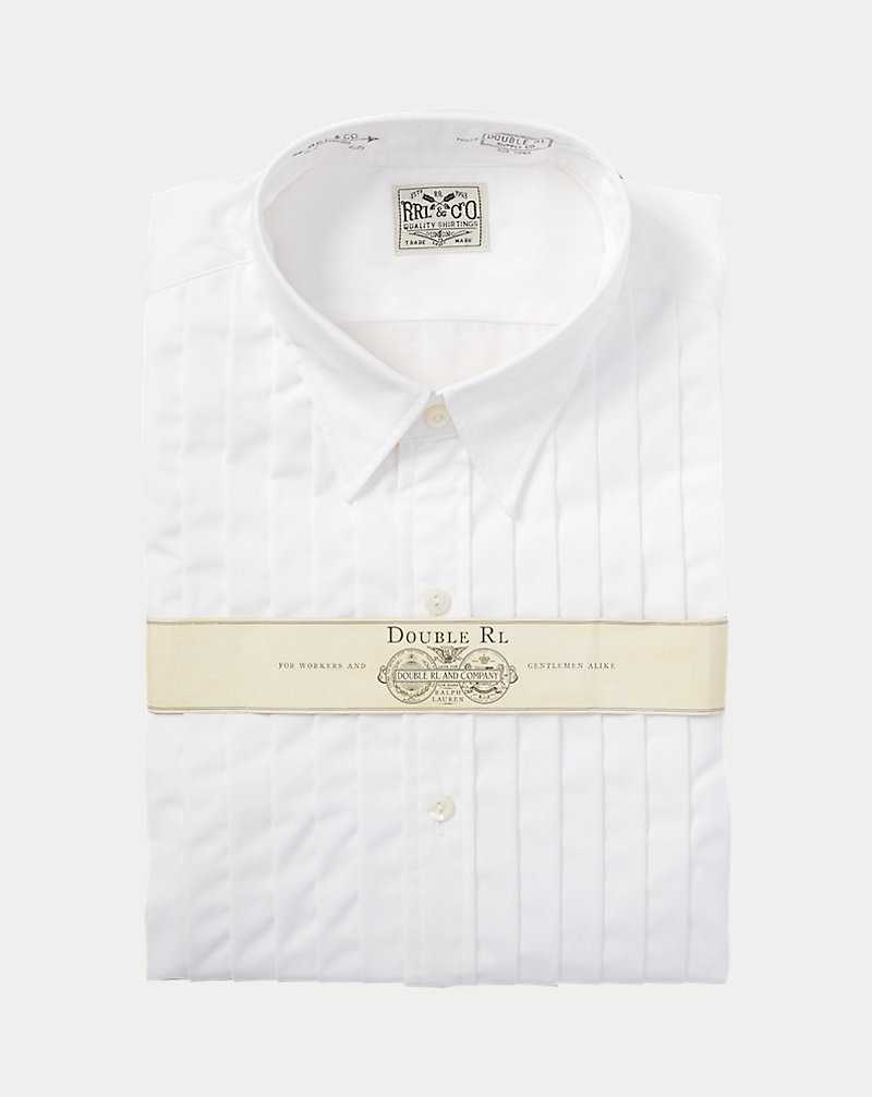 Camisas Formales Ralph Lauren French Cuff Tuxedo Hombre Blancos | QPRHTOM-63 - vista 1