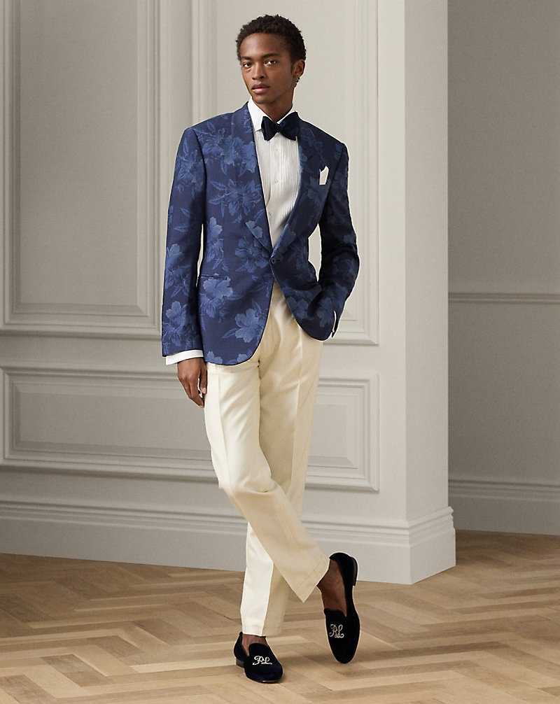 Camisas Formales Ralph Lauren Linen French Cuff Tuxedo Hombre Blancos | YQASEJL-04 - vista 3