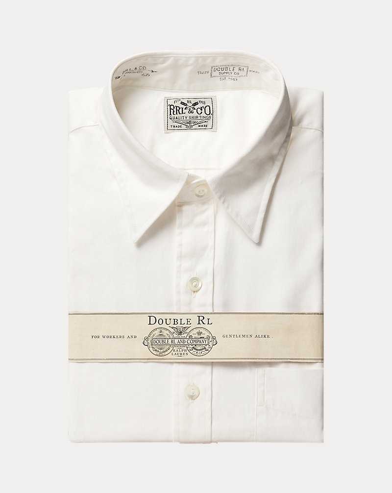 Camisas Formales Ralph Lauren Pinpoint Oxford Hombre Blancos | KQAUSCJ-12 - vista 1