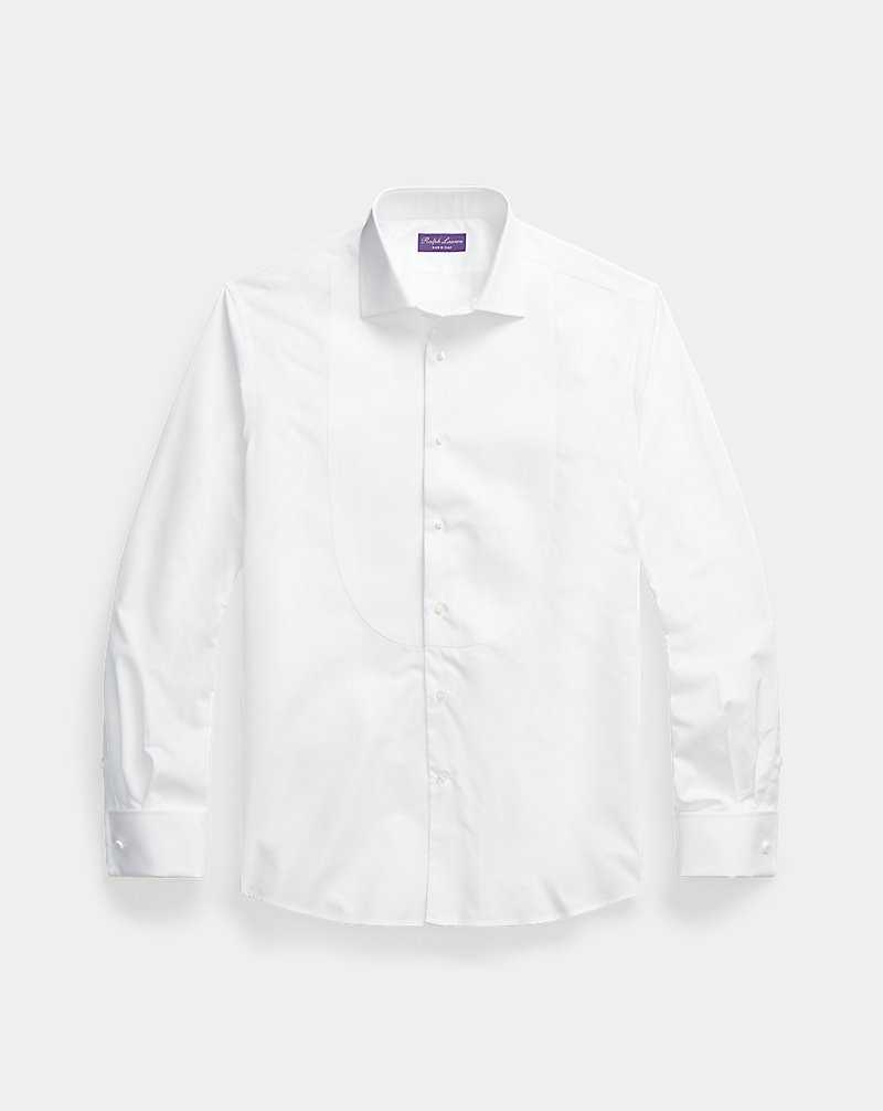 Camisas Formales Ralph Lauren Pique-Bib French Cuff Tuxedo Hombre Blancos | VTZIEUY-06 - vista 2