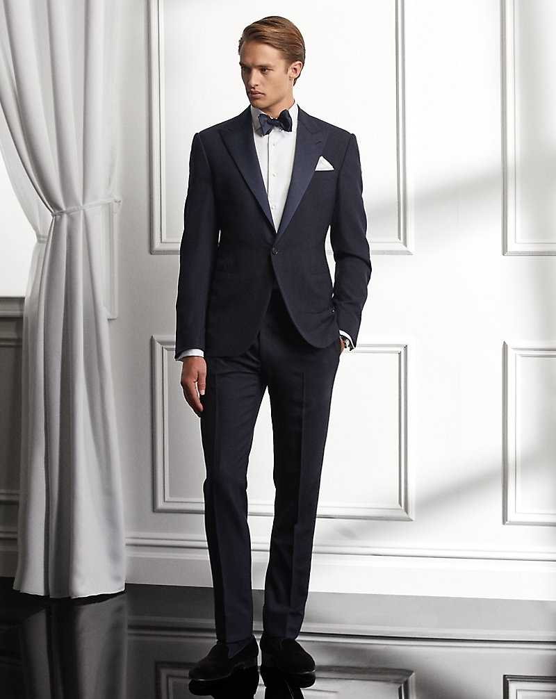 Camisas Formales Ralph Lauren Pique-Bib French Cuff Tuxedo Hombre Blancos | VTZIEUY-06 - vista 3