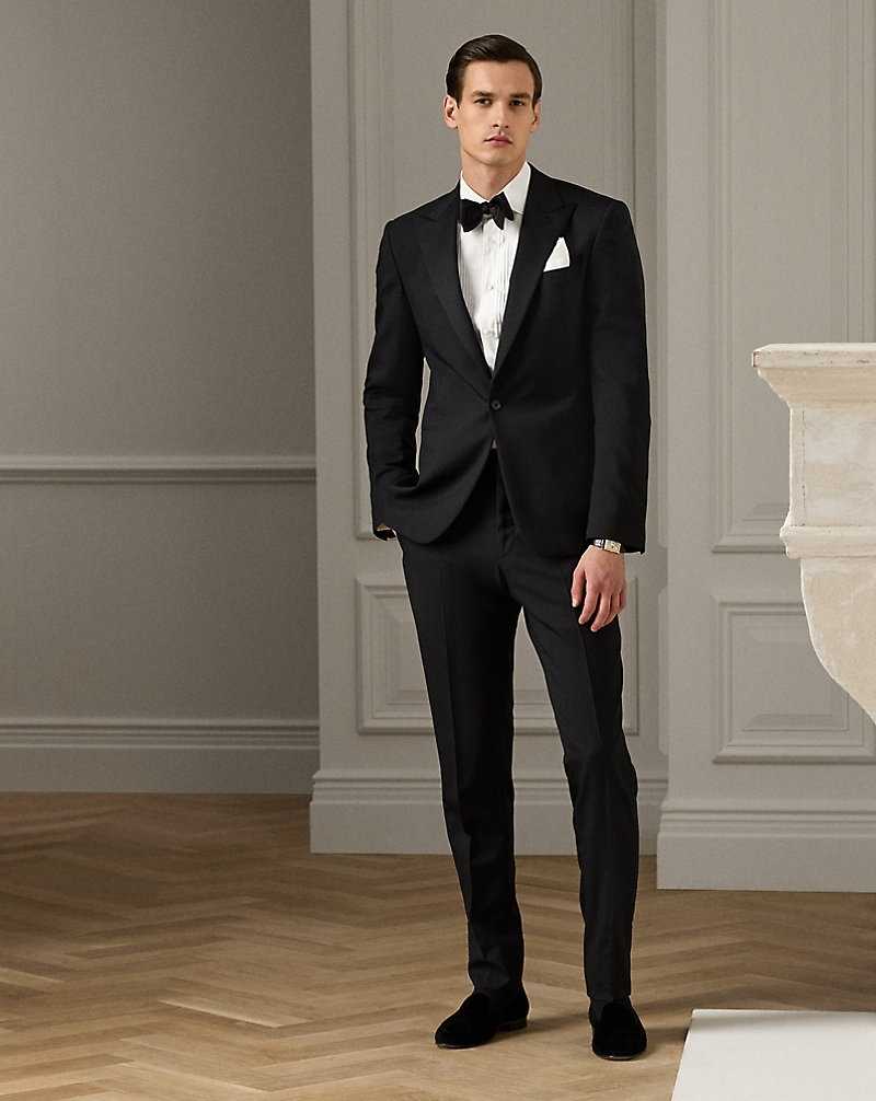 Camisas Formales Ralph Lauren Poplin French Cuff Tuxedo Hombre Blancos | AYIHVWD-78 - vista 3