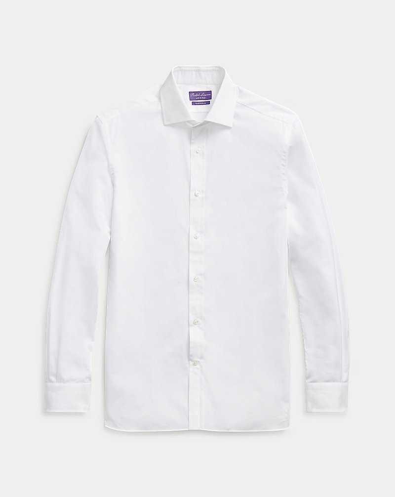 Camisas Formales Ralph Lauren Poplin Hombre Blancos | YWDCQFR-78 - vista 2