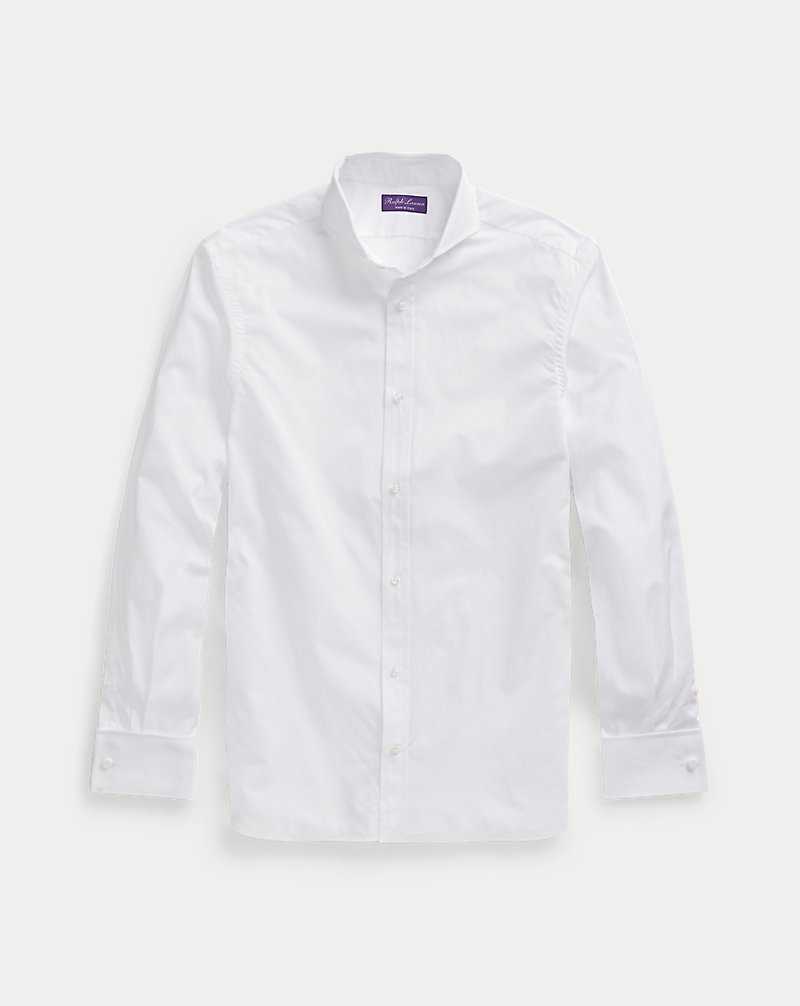 Camisas Formales Ralph Lauren Poplin Hombre Blancos | YGEQLZA-34 - vista 2