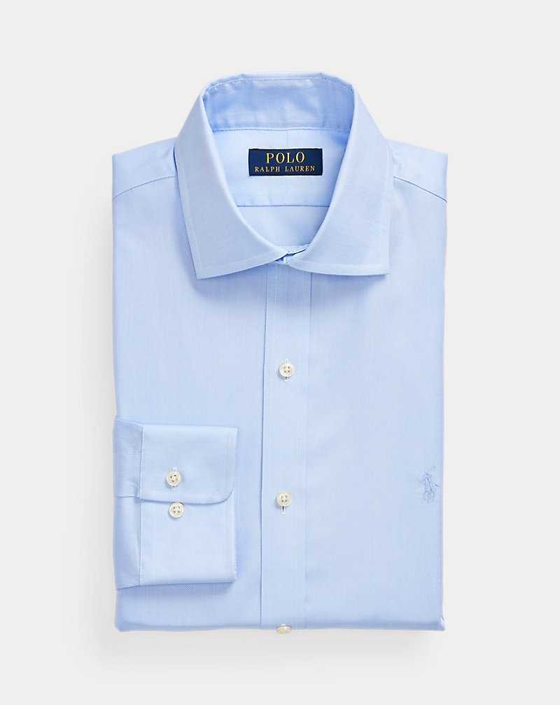 Camisas Formales Ralph Lauren Regent Slim Fit Textured Hombre 3183c Blue/White | WAGOQIJ-41 - vista 2