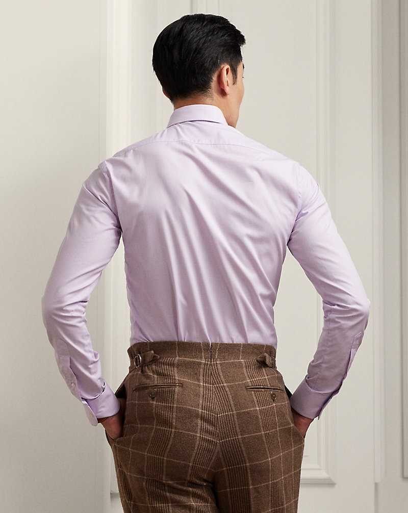 Camisas Formales Ralph Lauren Twill Hombre Wisteria | JNECWZX-93 - vista 4