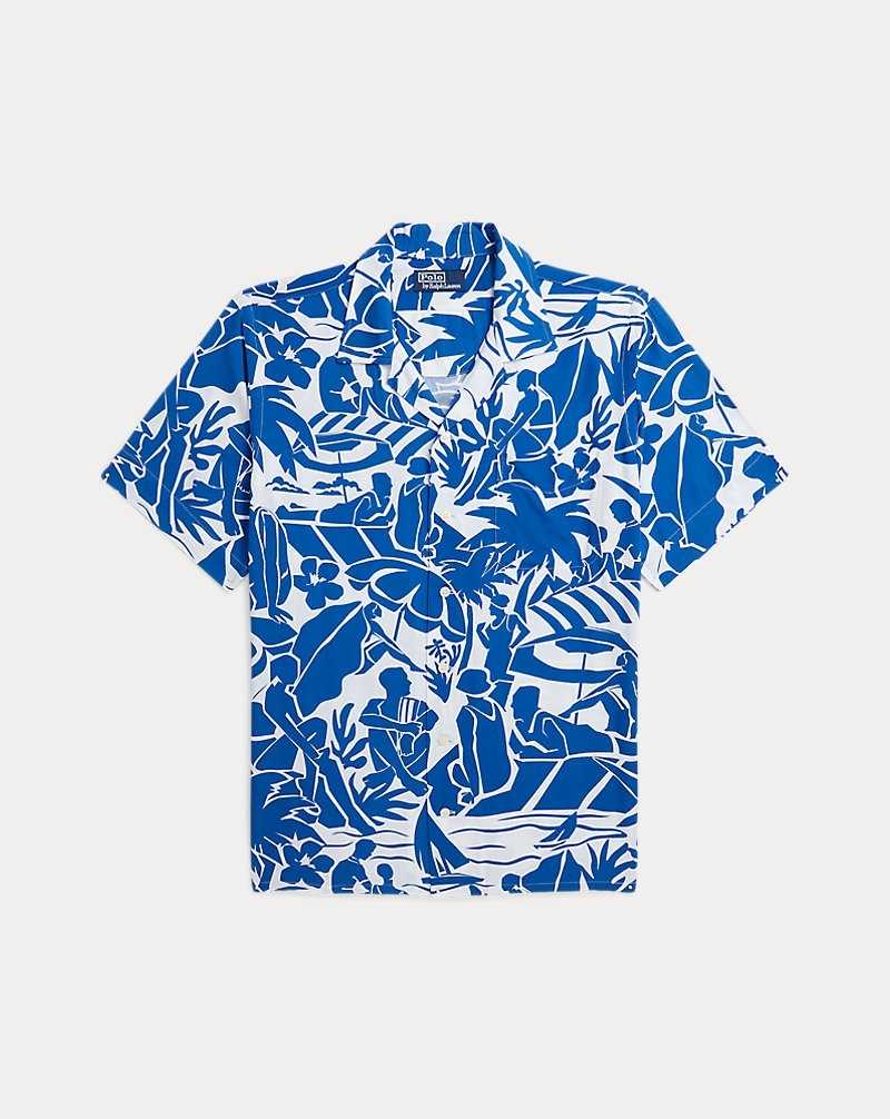 Camisas Ralph Lauren Classic Fit Beach-Print Camp Hombre Pampelonne Convo | EVMSUGT-48 - vista 2