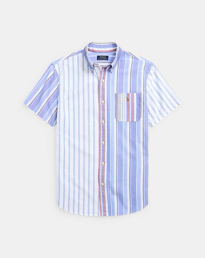 Camisas Ralph Lauren Custom Fit Striped Oxford Fun Hombre Rayas | JUYAFKC-46 - vista 2
