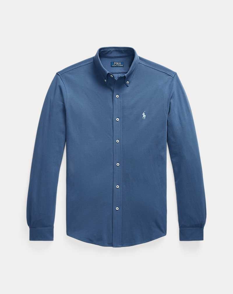 Camisas Ralph Lauren Featherweight Mesh Hombre Old Royal/C7142 | VEUGANZ-72 - vista 2