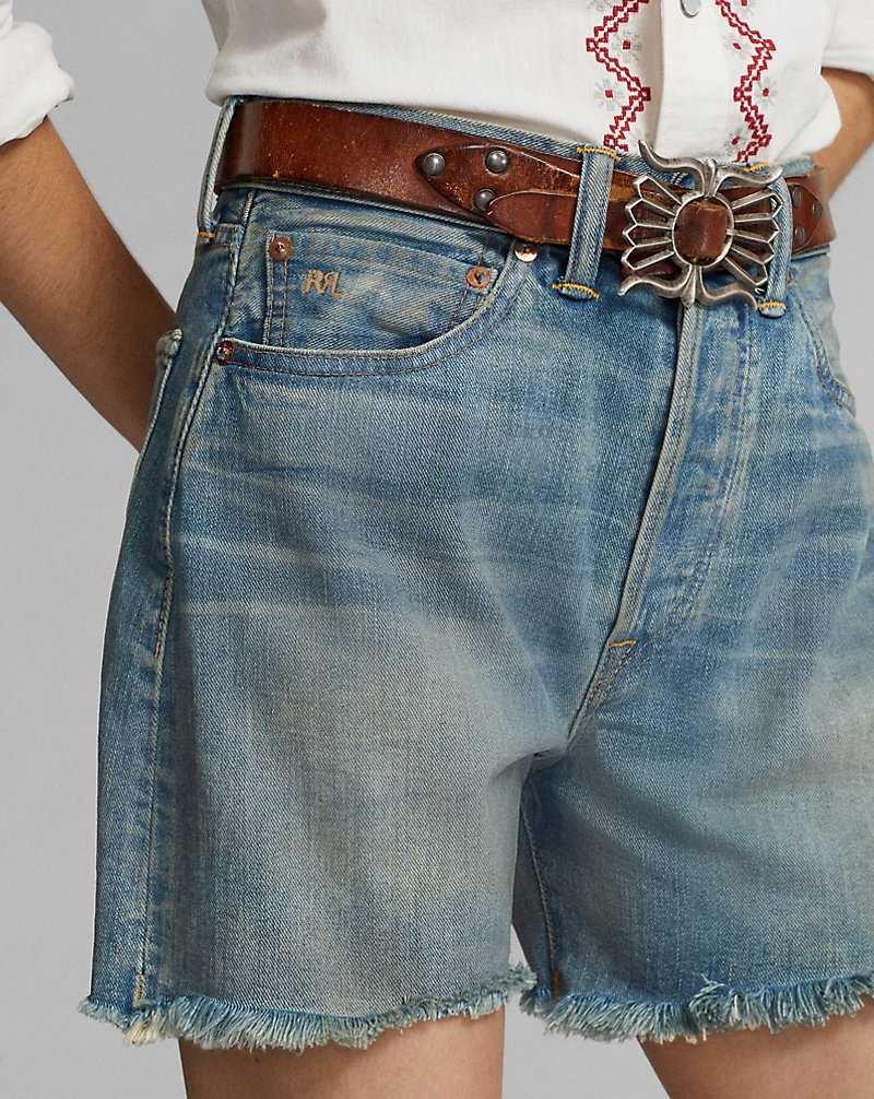 Camisas Ralph Lauren Hilson Denim Mujer Azules | NHJMWDG-50 - vista 5