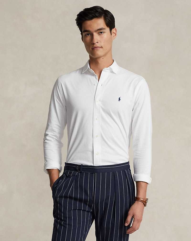 Camisas Ralph Lauren Jersey Hombre White/C7998 | IVTOGWP-53 - vista 1