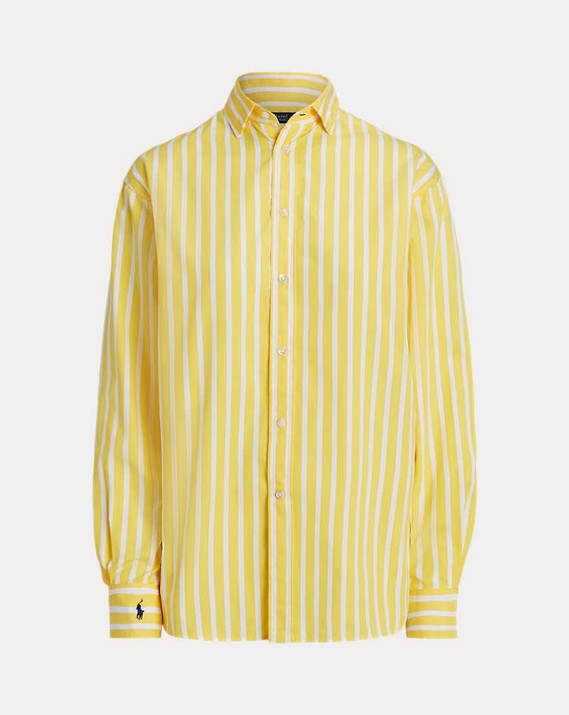 Camisas Ralph Lauren Relaxed Fit Striped Cotton Mujer Rayas | RCWKZHN-42 - vista 2