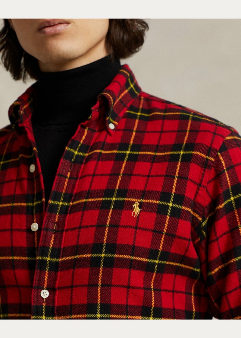 Camisas informales y Camisas Vestir Lunar New Year Classic Fit Plaid Shirt Hombre Multicolor | BFUA91742 - vista 2