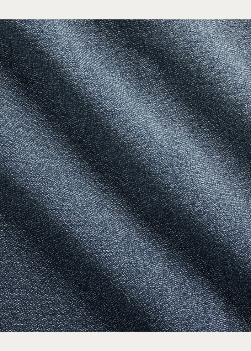 Camisas informales y Camisas Vestir Indigo Woven Workshirt Hombre Azules | EXOR95213 - vista 3