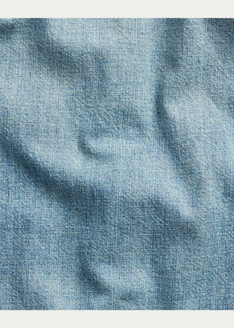 Camisas informales y Camisas Vestir Indigo Denim Workshirt Hombre Azules | AIYZ52069 - vista 3
