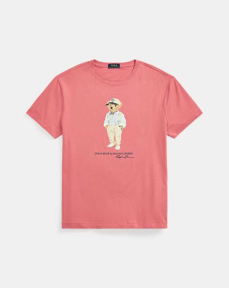 Camiseta Ralph Lauren Classic Fit Bear Jersey Hombre Adirondack Brry Hmgy | EFICHYJ-40 - vista 2