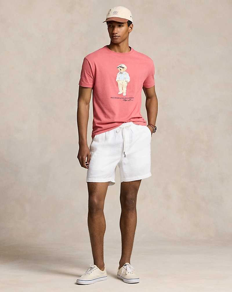 Camiseta Ralph Lauren Classic Fit Bear Jersey Hombre Adirondack Brry Hmgy | EFICHYJ-40 - vista 3