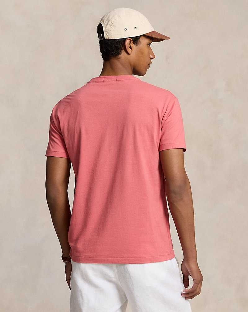 Camiseta Ralph Lauren Classic Fit Bear Jersey Hombre Adirondack Brry Hmgy | EFICHYJ-40 - vista 4