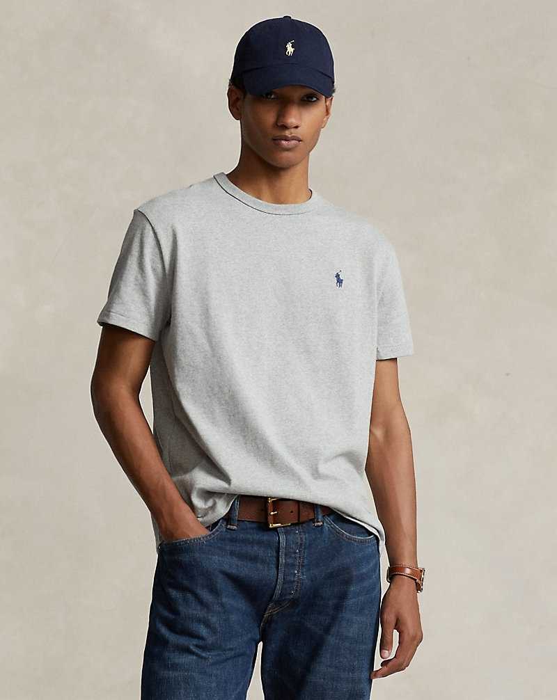 Camiseta Ralph Lauren Classic Fit Heavyweight Jersey Hombre Andover Heather | WPXUYVM-39 - vista 1