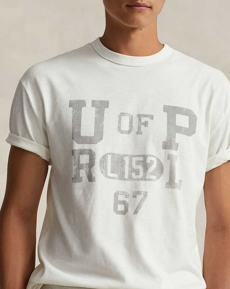 Camiseta Ralph Lauren Classic Fit Jersey Graphic Hombre Nevis | REPATHG-41 - vista 5