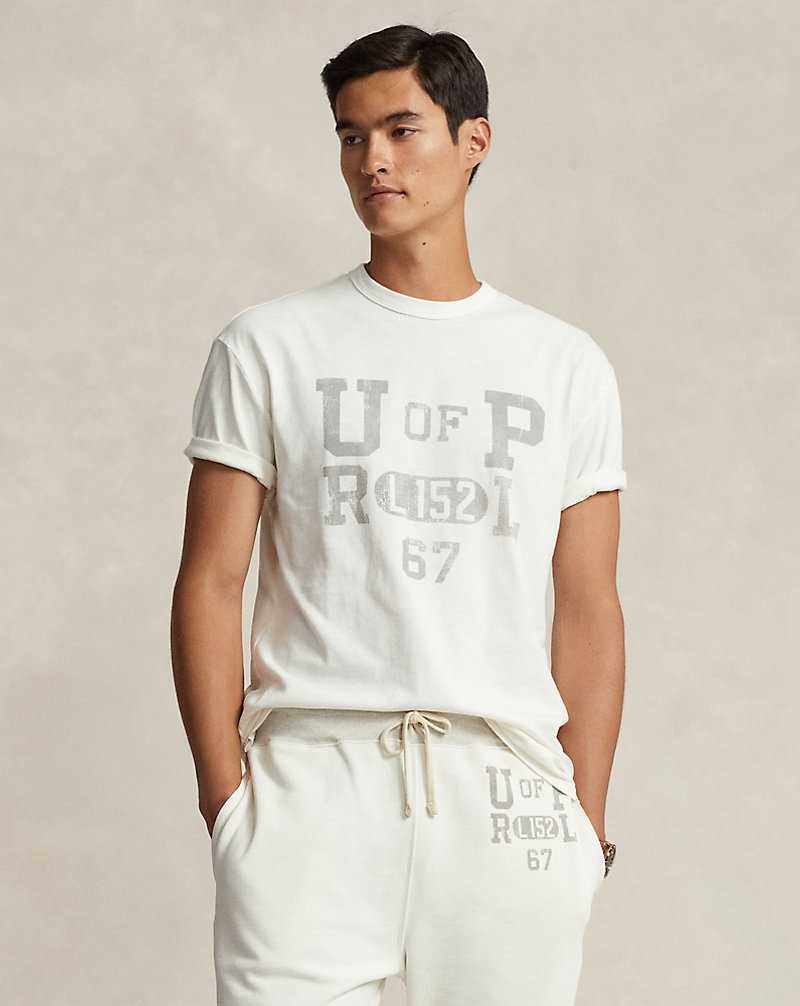 Camiseta Ralph Lauren Classic Fit Jersey Graphic Hombre Nevis | REPATHG-41 - vista 1