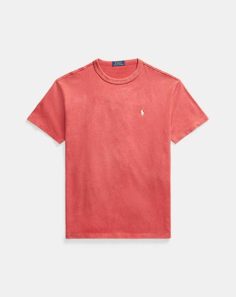 Camiseta Ralph Lauren Classic Fit Jersey Crewneck Hombre Rojos | KMZVENA-38 - vista 2