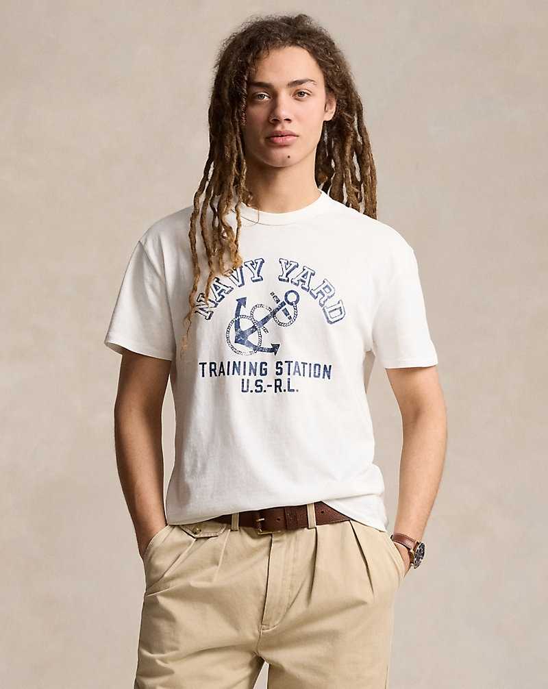 Camiseta Ralph Lauren Classic Fit Jersey Graphic Hombre Nevis | EPJRAQX-10 - vista 1