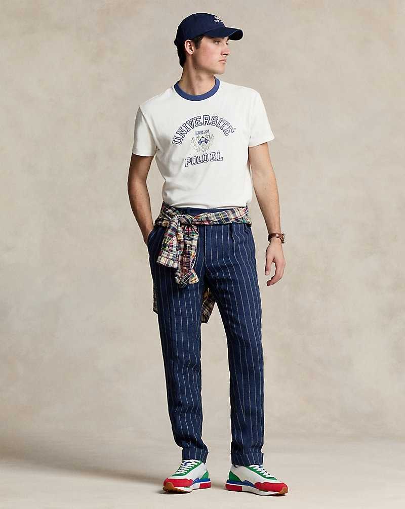 Camiseta Ralph Lauren Classic Fit Jersey Graphic Hombre Nevis | DBXHUWT-12 - vista 3
