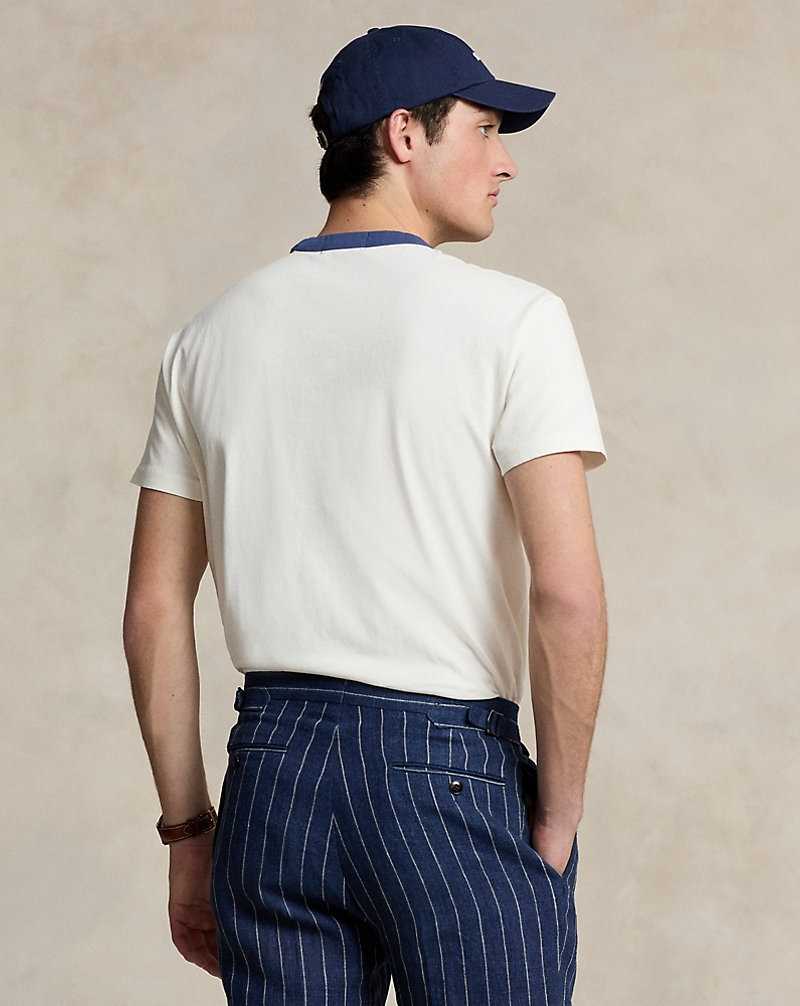 Camiseta Ralph Lauren Classic Fit Jersey Graphic Hombre Nevis | DBXHUWT-12 - vista 4