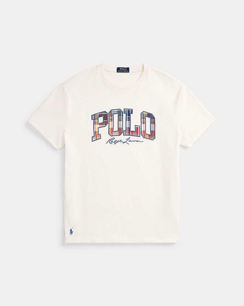 Camiseta Ralph Lauren Classic Fit Plaid-Logo Jersey Hombre Nevis | FODIKLU-65 - vista 2