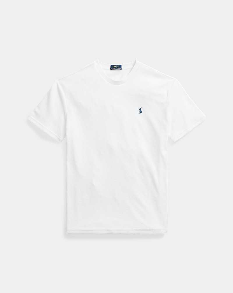 Camiseta Ralph Lauren Classic Fit Terry Hombre Blancos | RQMXYWT-27 - vista 2