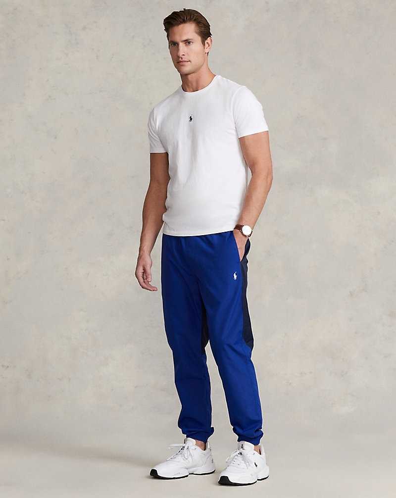 Camiseta Ralph Lauren Custom Slim Fit Crewneck Hombre Blancos | AFXKIDS-40 - vista 3