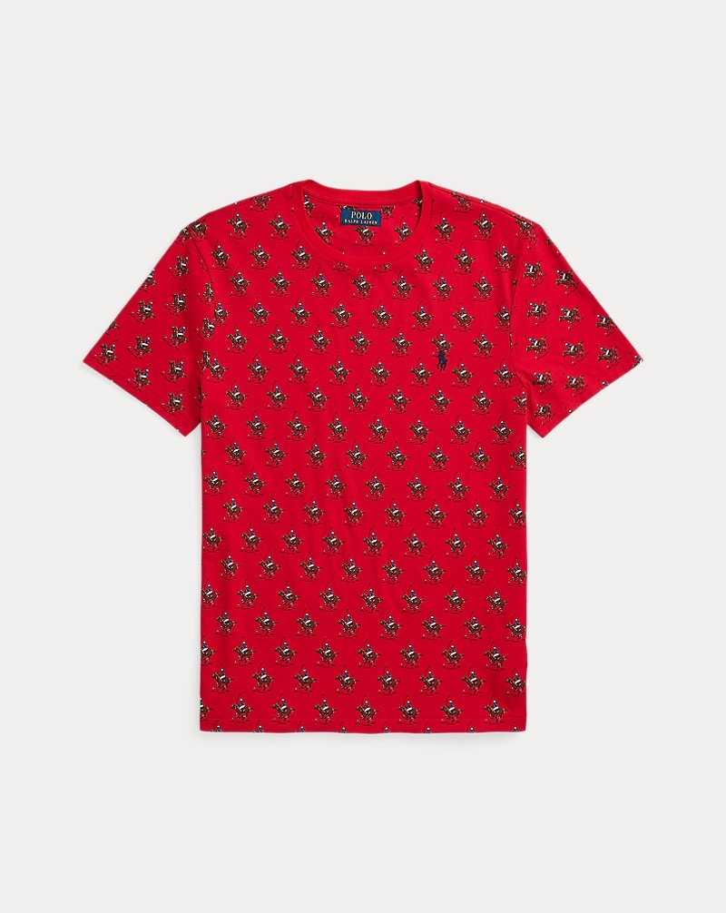 Camiseta Ralph Lauren Custom Slim Fit Equestrian-Print Hombre Swinging Mallets/ RL 2000 | EPBZAWH-89 - vista 2