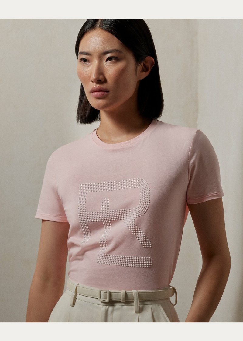 Camiseta Embellished RL Algodon Mujer Rosas | MUPZ08732 - vista 4
