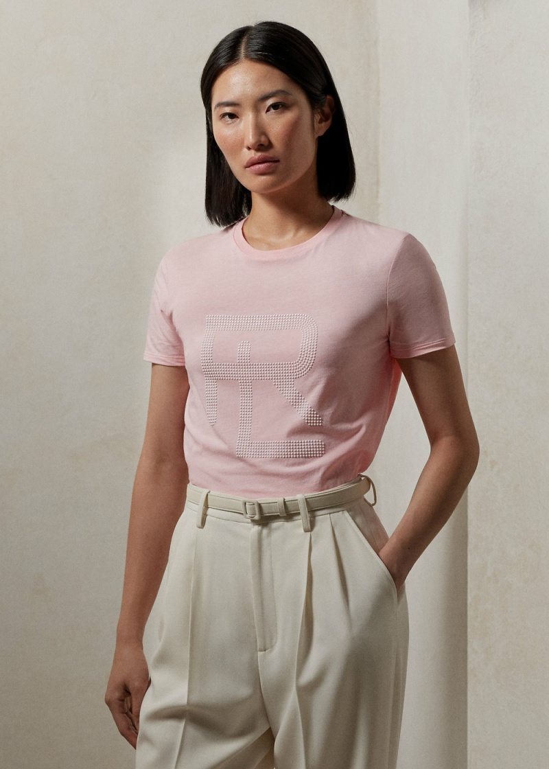 Camiseta Embellished RL Algodon Mujer Rosas | MUPZ08732 - vista 1