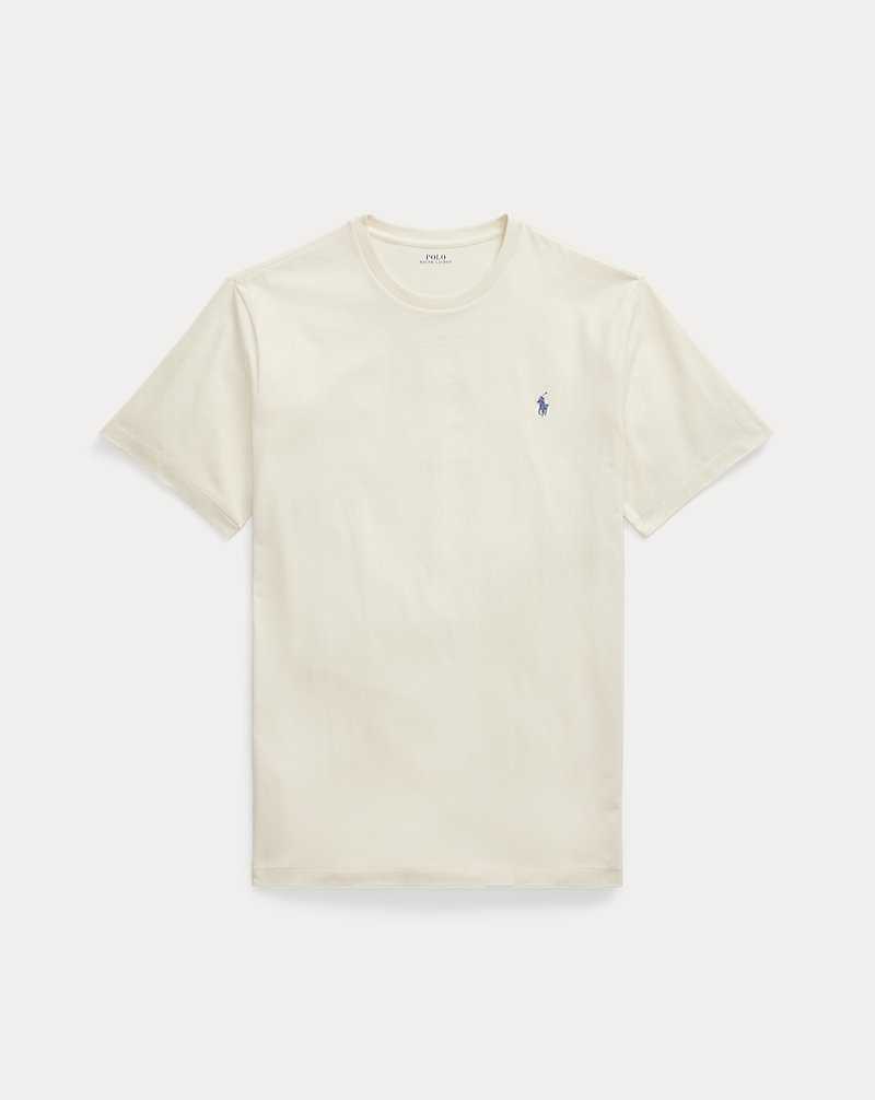 Camiseta Ralph Lauren Jersey Crewneck Hombre Herbal Milk | YHBGJNO-39 - vista 2