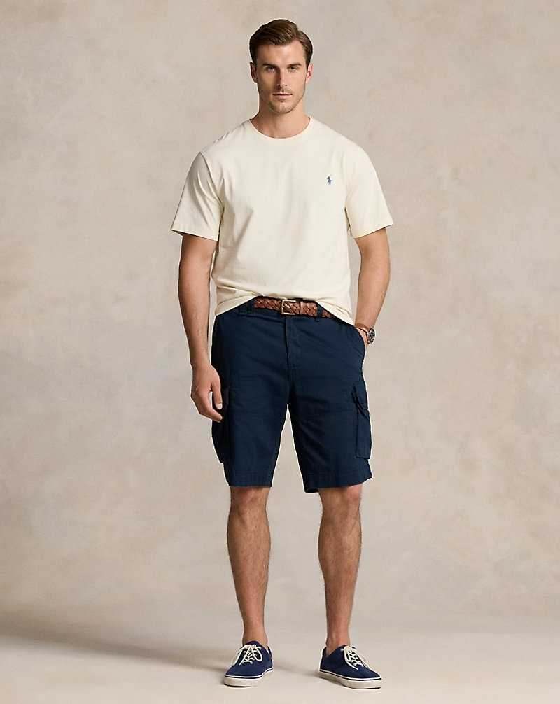 Camiseta Ralph Lauren Jersey Crewneck Hombre Herbal Milk | YHBGJNO-39 - vista 3