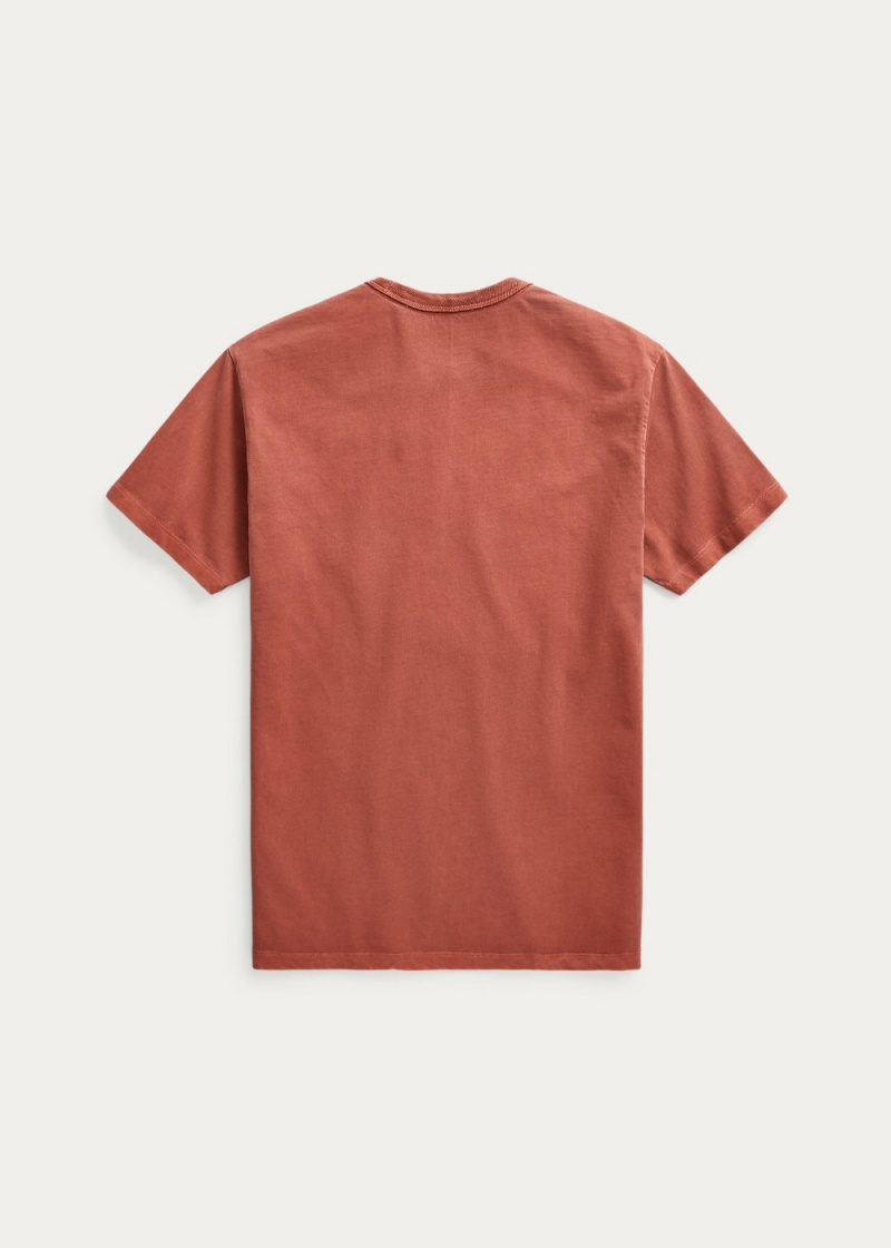 Camiseta Jersey Estampados Hombre Naranjas | CMFJ01423 - vista 2