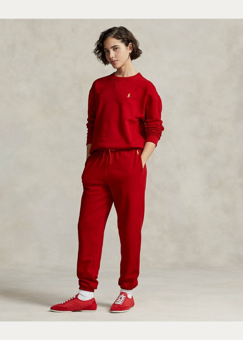 Camiseta Lunar New Year Crewneck Sweatshirt Mujer Rojos | KFQB68421 - vista 3