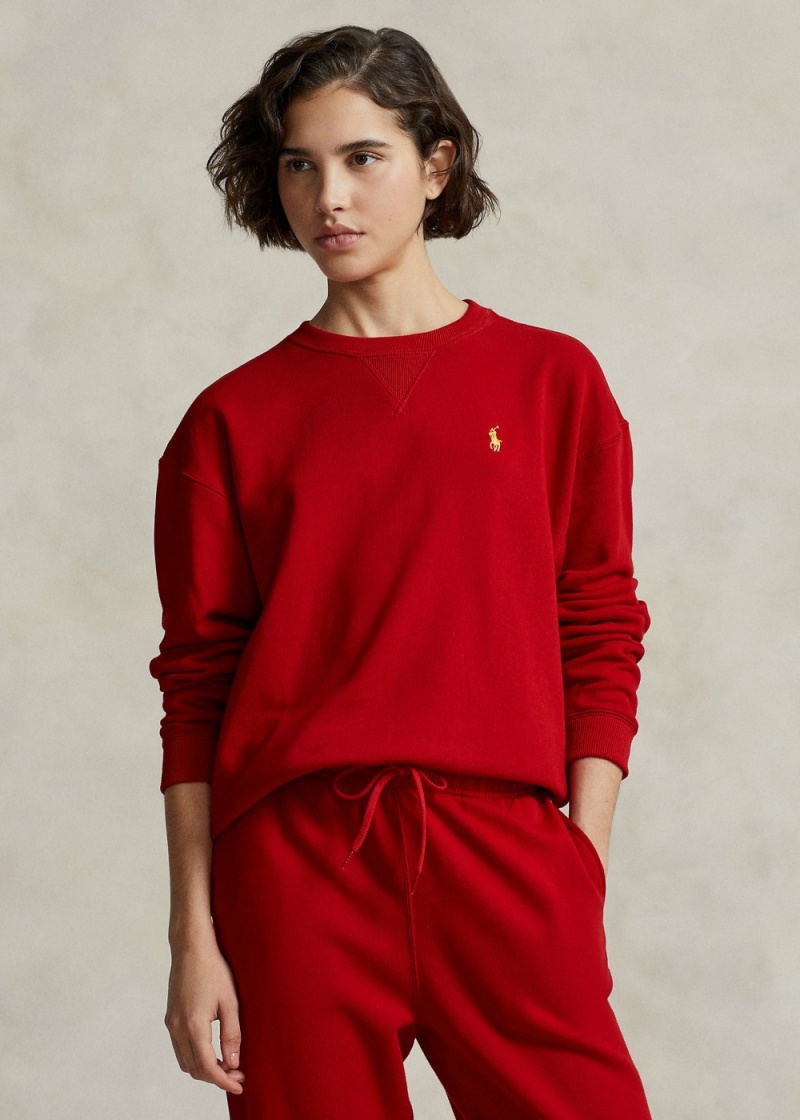 Camiseta Lunar New Year Crewneck Sweatshirt Mujer Rojos | KFQB68421 - vista 1