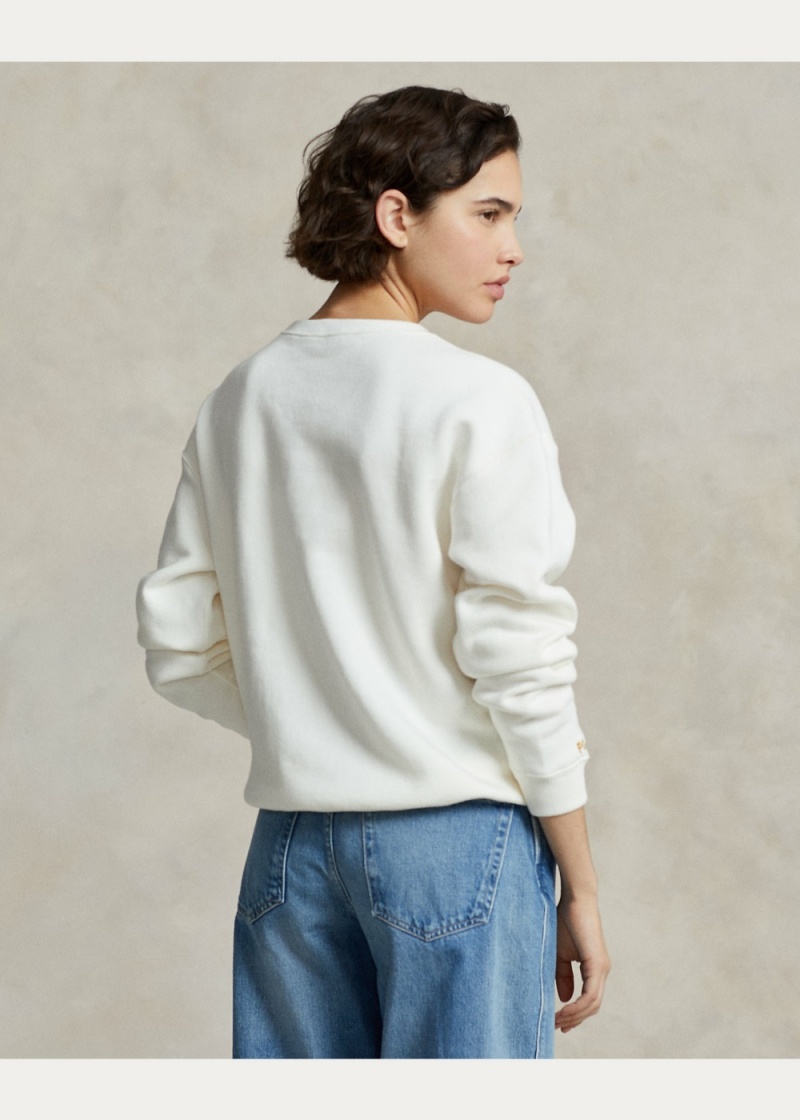 Camiseta Lunar New Year Triple-Pony Sweatshirt Mujer Azul Marino | BZWF94670 - vista 4