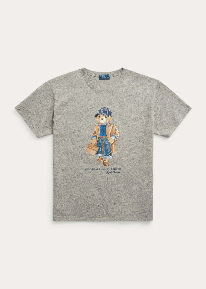 Camiseta Polo Bear Jersey Mujer Azul Marino | DHGC35246 - vista 2