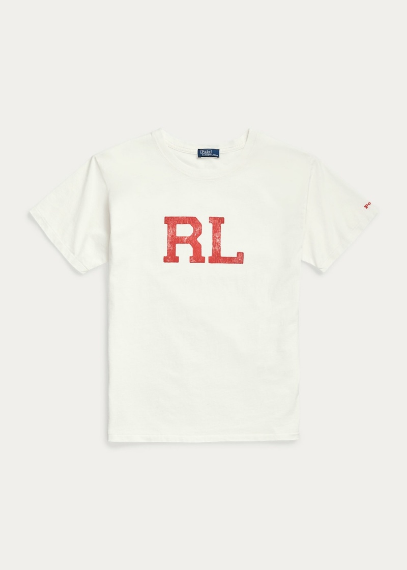 Camiseta RL Logo Jersey Mujer Azul Marino | GNST29857 - vista 2