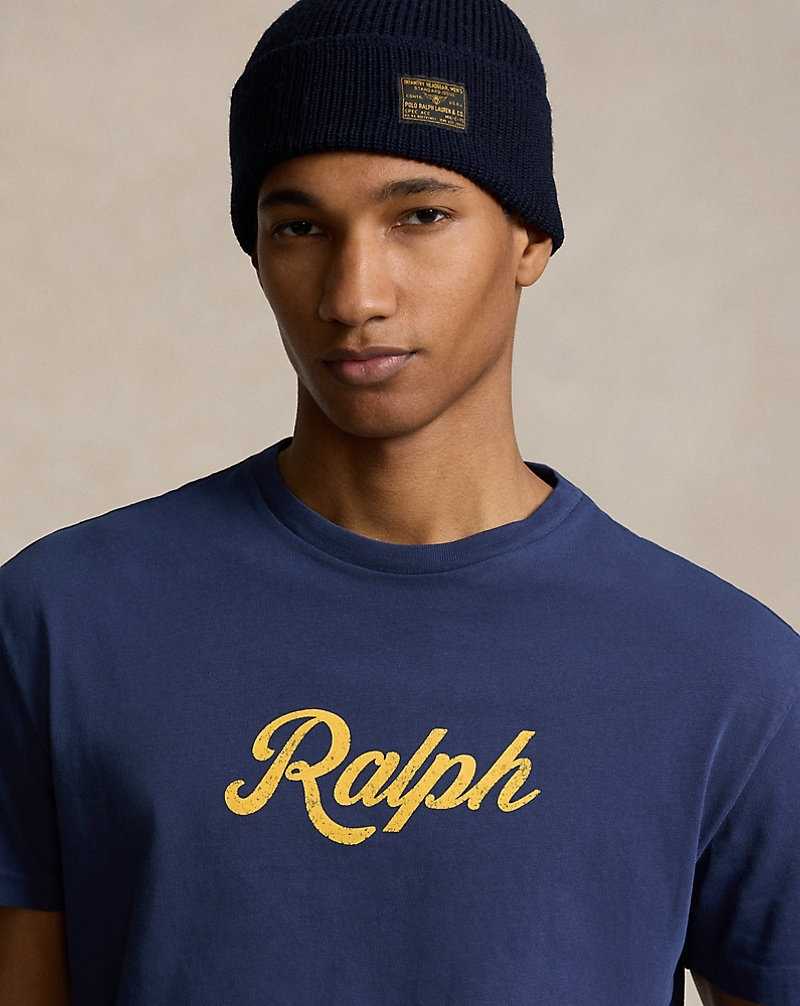 Camiseta Ralph Lauren The Ralph Hombre Azules | DVKWULZ-65 - vista 5